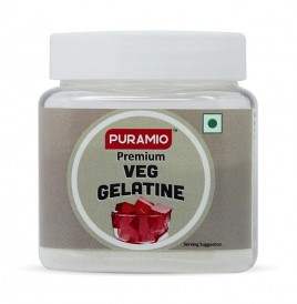 Puramio Veg Gelatine   Plastic Jar  100 grams